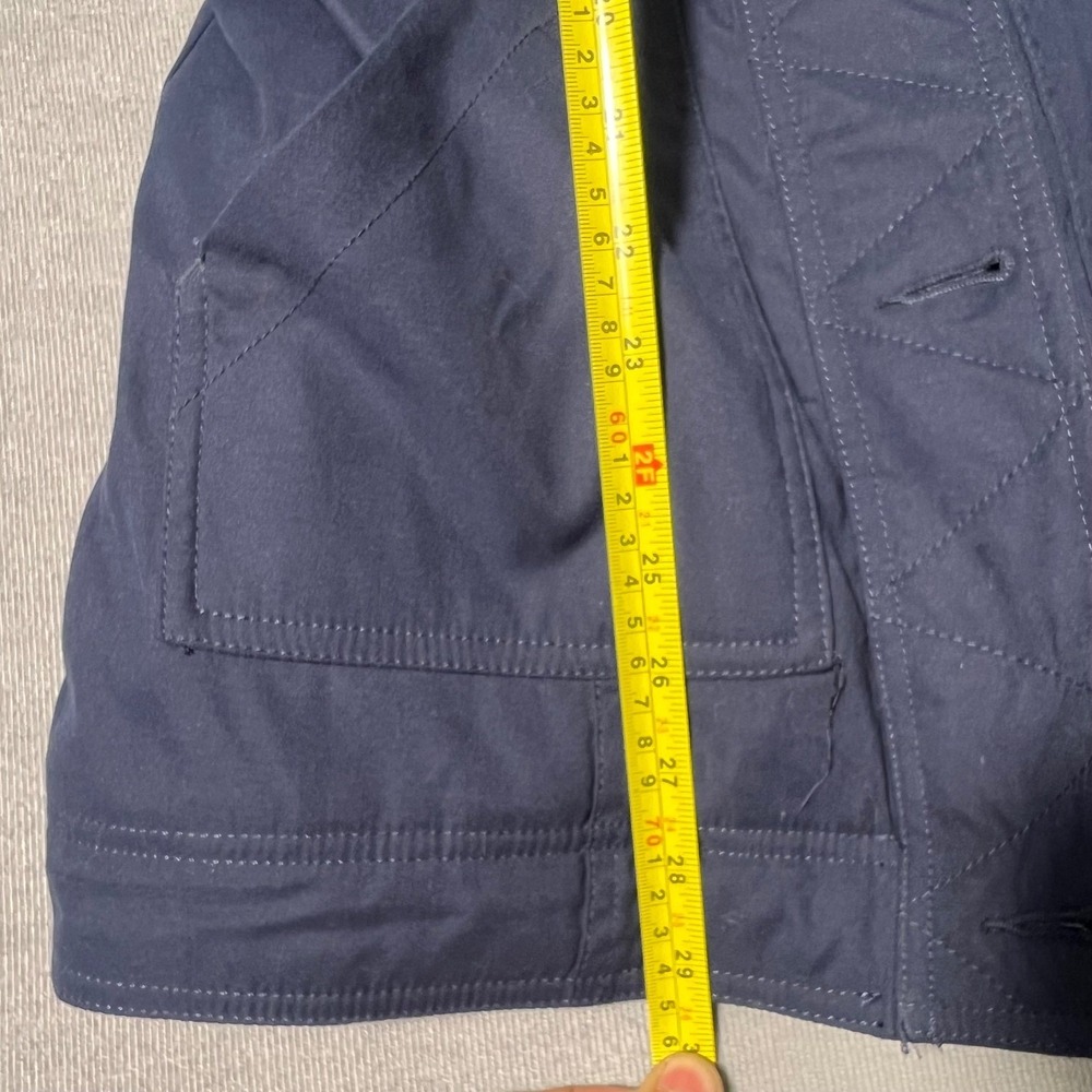Hollister Heritage Collection‎ Navy Blue Faux Fur Lined Hooded Parka Jacket XS - Picture 4 of 6